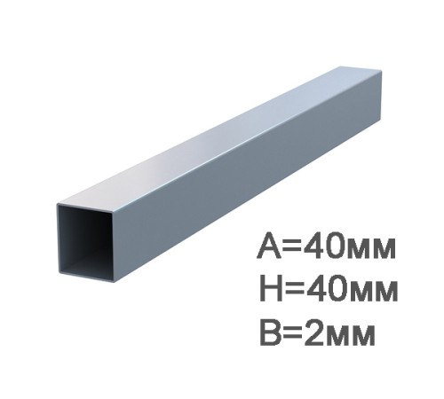 Профильная труба 40х40х2мм